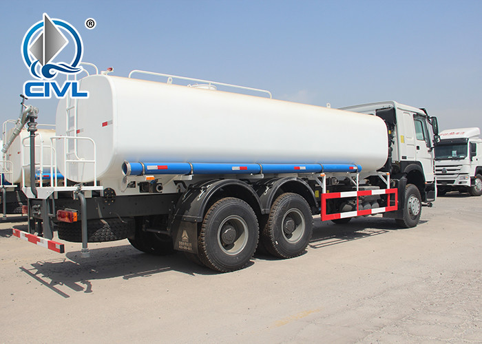 16000L Potable Water Truck With Front Spray And Rear Spread Sprinkler 6x4