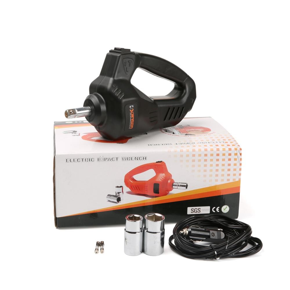  High Torque 340N.M 100W Mini Corded Electric Impact Wrench With LED Light Manufactures