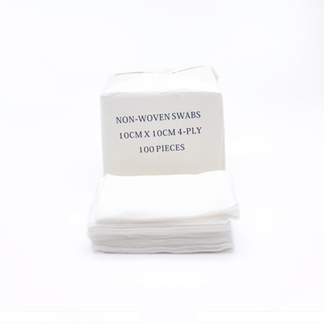 Medical High Clean Non Sterile Non-Adherent 4 X 4 Gauze Dressing For Wounds Non Woven Gauze Pads