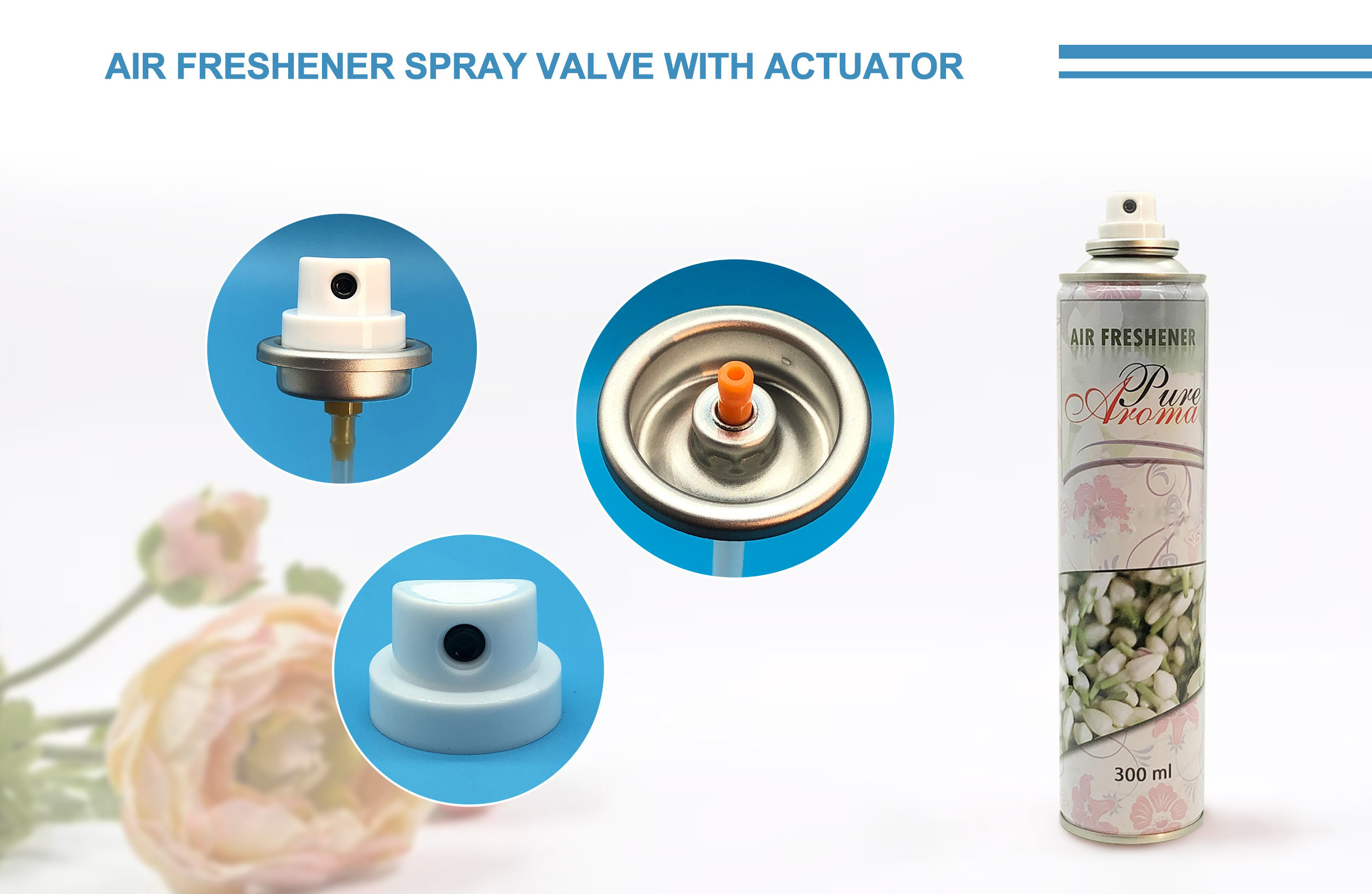 Smart Air Freshener Spray Valve for Automated Odor Control with Motion Sensor and Energy-Efficient Operation