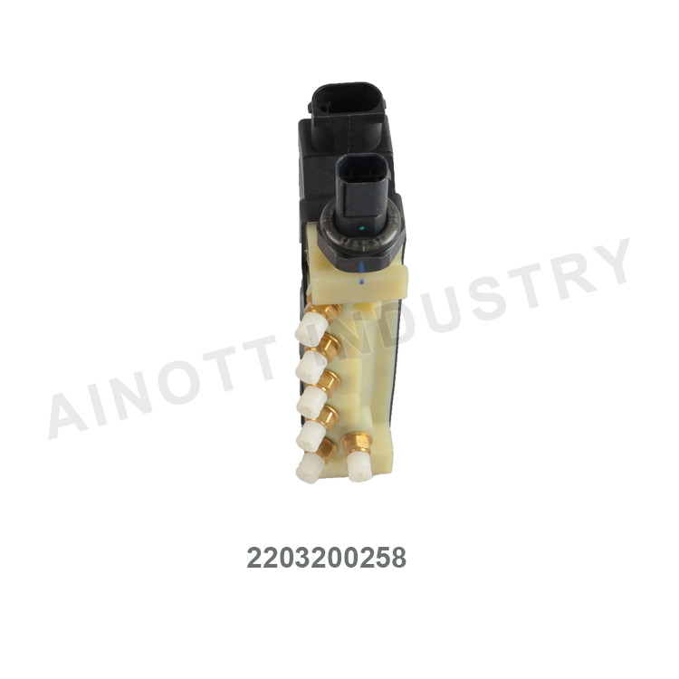 2203200258 Air Suspension Air Valve Block For Mercedes - Benz W220 / Auto Spare Parts