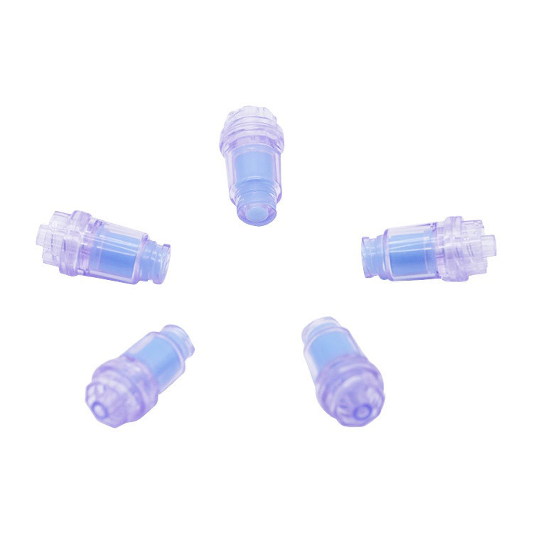 Medical Disposable Iv Infusion Needle Free Connector With Ce / Iso