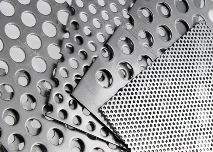 Light Weight 10 Mm Aperture 2m Wide Aluminum Perforated Sheet
