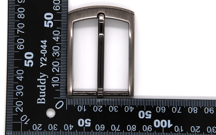 35mm Smooth Surface Plate Belt Buckles Zinc Alloy Material For Belt / Bag