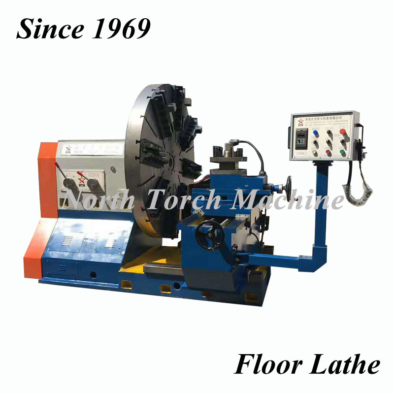 Digital Flange Lathe Numerical Control Floor Type High Durability
