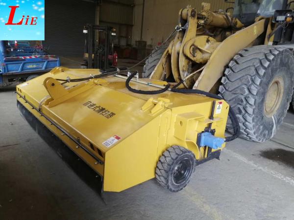 China road sweeper road cleaning machine for wheel loader road sweeper for skid