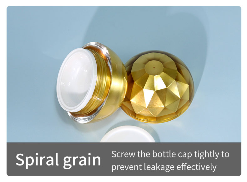 Customized Airless Cream Pump Jar Luxury Cosmetic Packaging Jar 50g
