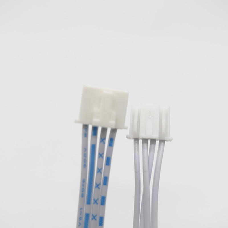 UL Wire Gray Red-white 2.54 Dupont JST TE Molex Flat Cable Wire Harness for America Market
