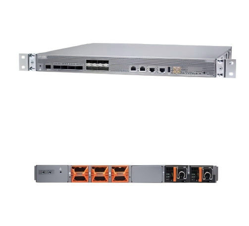 China 2x100GB QSFP28 Gigabit Ethernet Juniper Router Chassis MX204-HW-BASE on sale