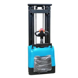 Powered Stacker Truck 1500kg warehouse stacker forklift