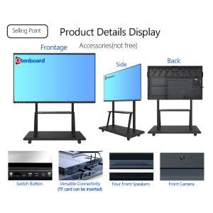 Built-in Collaboration Tools Digital Classrooms Win 10 Interactive White Board