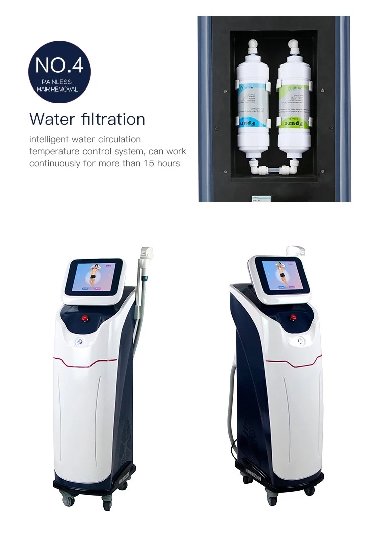 High Power 808nm Germany Diode Laser Hair Removal Beauty Machine Device