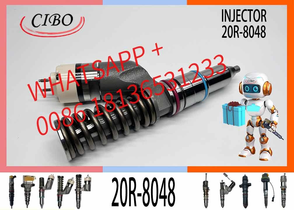 Common Rail Diesel Fuel Injector 20R-8048 211-3026 276-8307 10R-0724 10R-9787 10R-7228 For C18 Engine