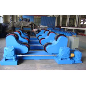 5T - 60T Pipe Welding Rotator Self Aligning With Rubber Rollers