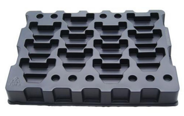 ESD Vacuum Forming Antistatic Plastic Blister Packaging Tray For Electronic