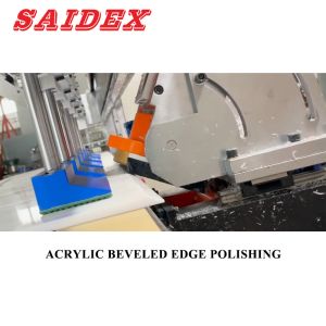 High Precision CE Certification Acrylic Edge Polisher 45 Degree Beveled Edge