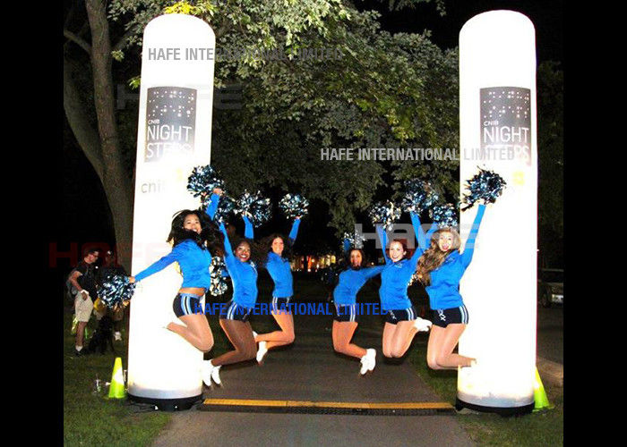 Customize 1m - 10m Inflatable Lighting Decoration For Event Space