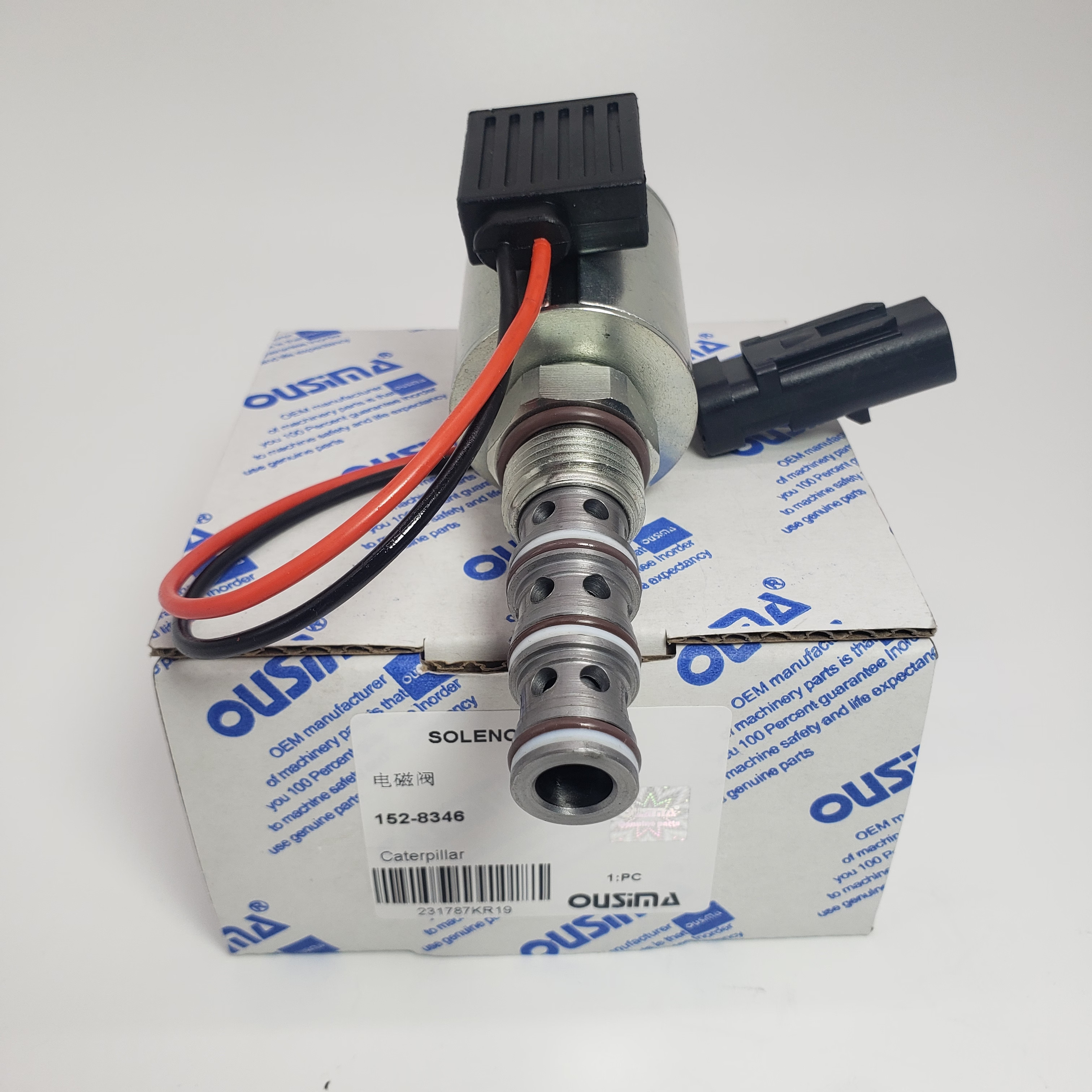152-8346 1528346 Excavator Solenoid Valve For 312 320C 345C 120H D11R