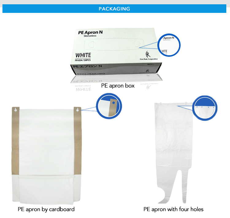 Medical Colored Disposable PE Apron