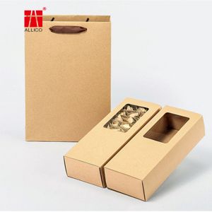 Laminated Board Foldable Sliding Drawer Gift Boxes Customized Logo