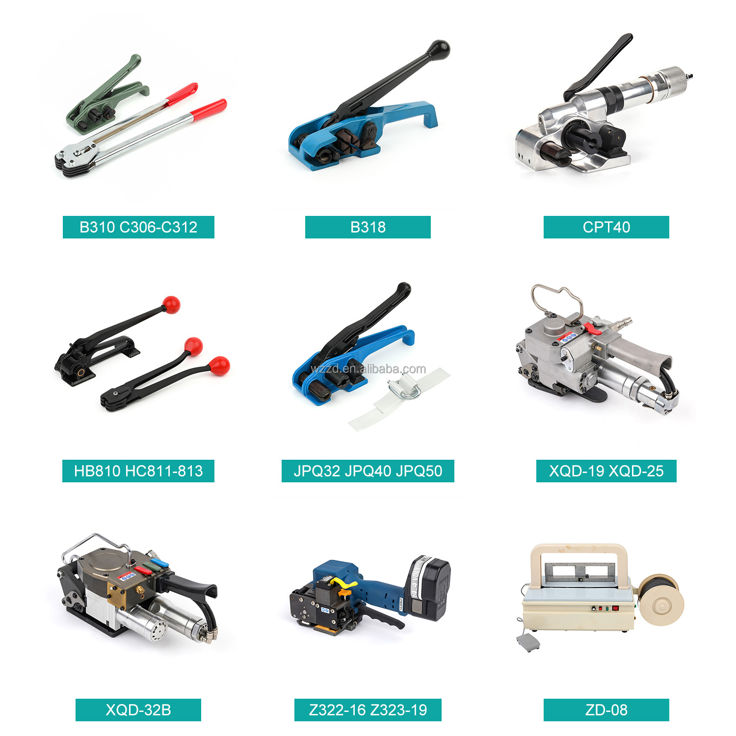 3000N electric PP strapping tool for pallet
