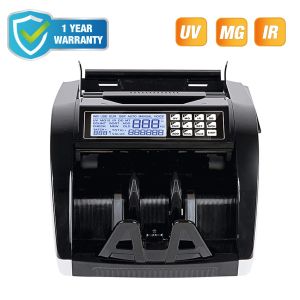 Denomination Money Bill Counter Machines AL-6100A 90x190mm LCD Display