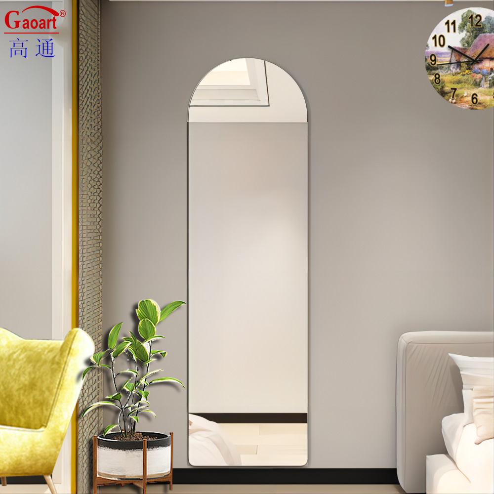 Add a Touch of Elegance to Your Home Decor with this Beveled Floor Length Mirror