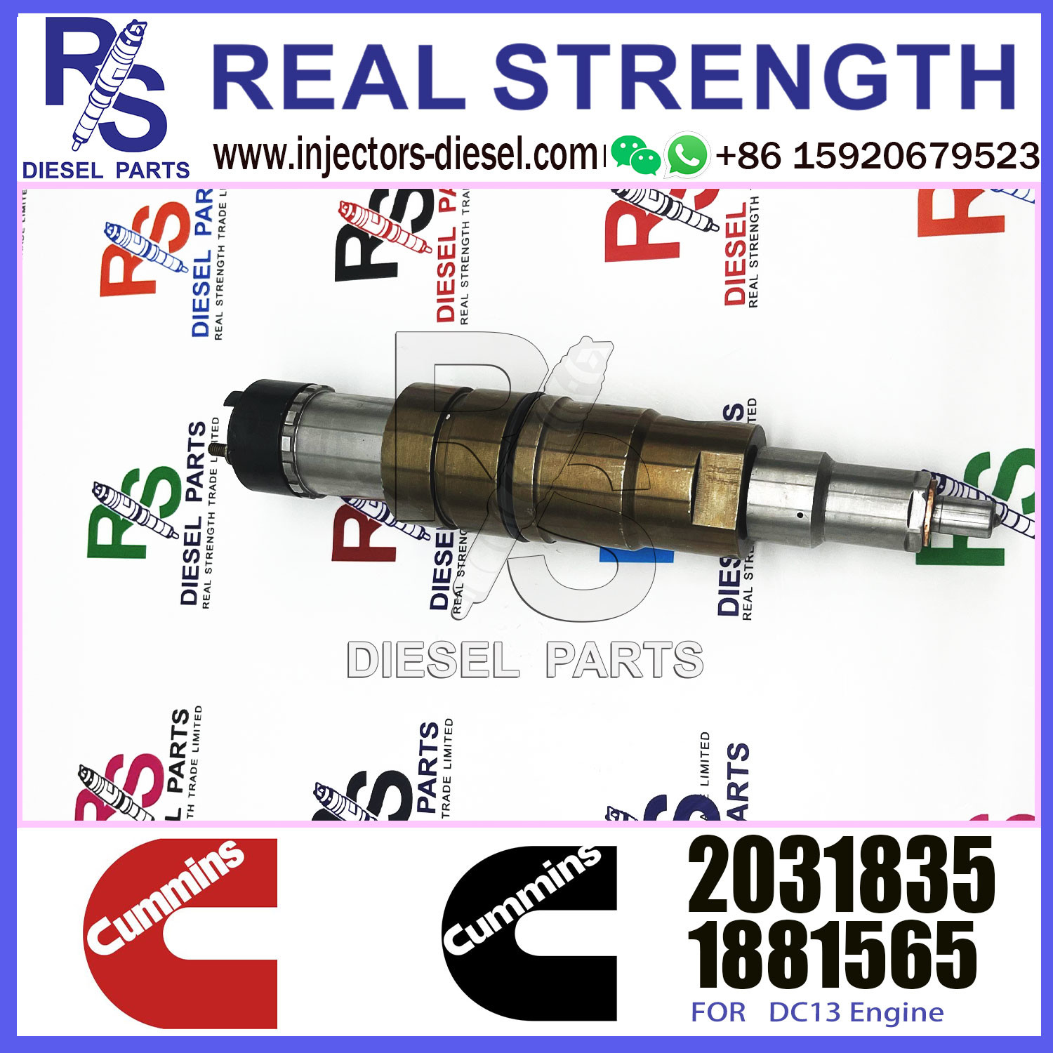 Common Rail Injectors XPI 2086663, 2029622, 2031836, 2031835, 1933613, 575177 DC1305, DC1307, DC1310, DC1312