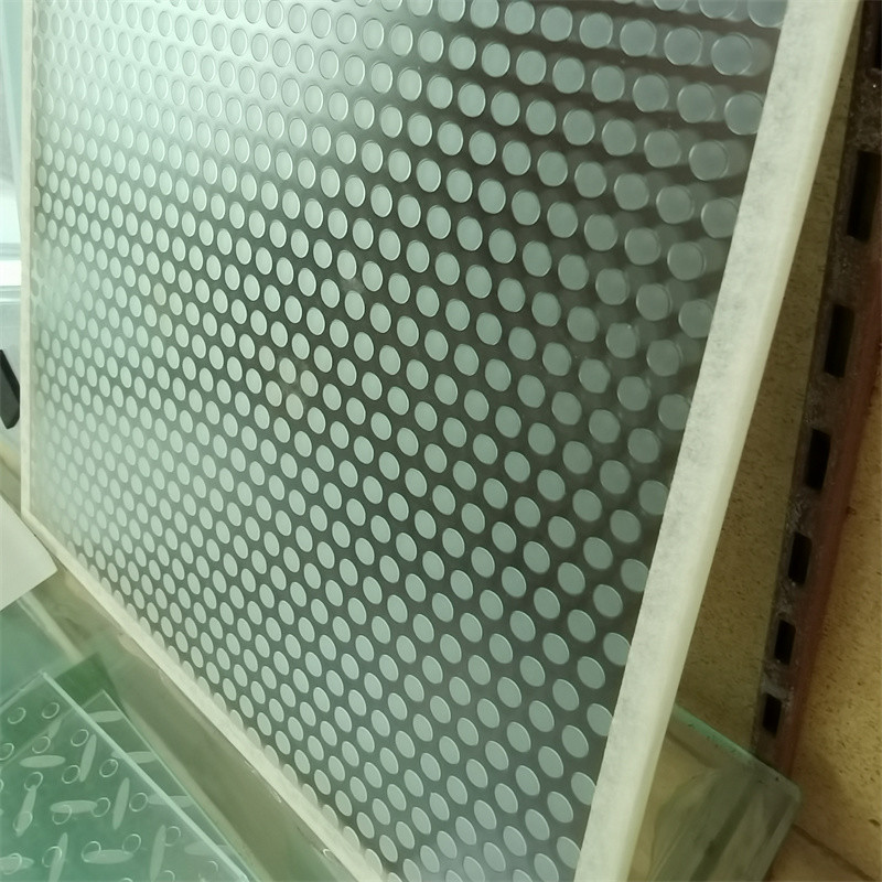Laminated Anti-slip Glass Walkable Skylights And Flooring Glass For Bridges, Terraces, And Stairs