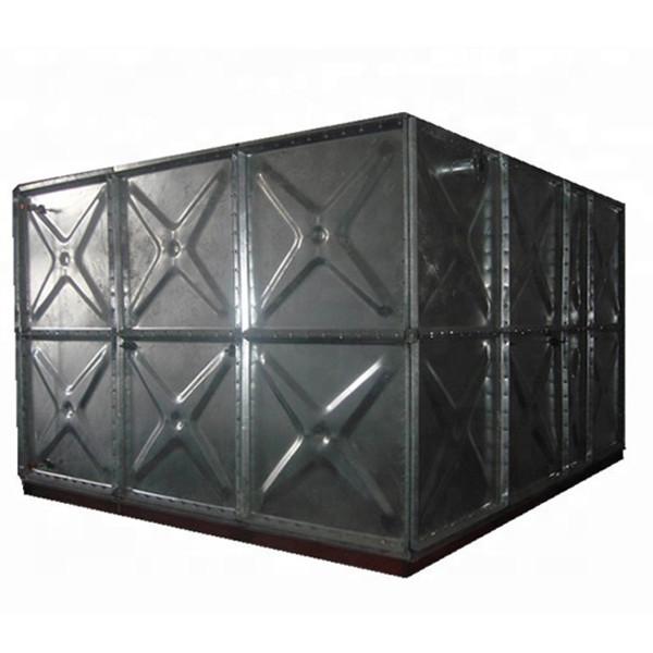 Panel Sectional Galvanized Steel Water Tank 1 - 1000m3 Capacity 24 Months