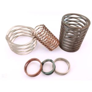 Mechanical Seal Shim Ends Top Multilayered Wave Spring Vs Coil Spring Compressio