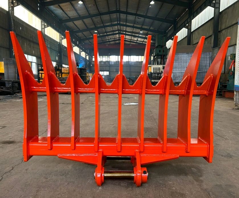 20 Ton Excavator Rake Bucket Ex200 Excavator Root Rake