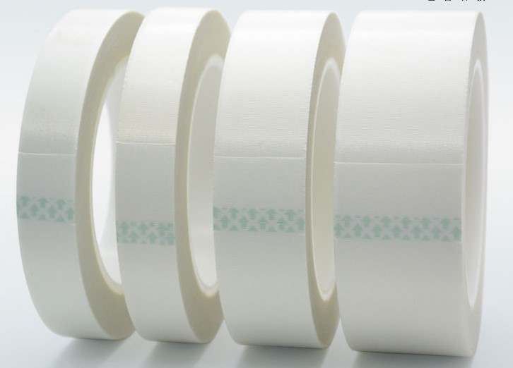 Width 10-500mm 0.18mm Thickness Roll Packaging heat resistant glass cloth tape H grade