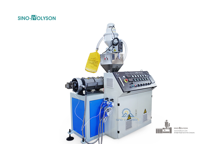Sinohs 380V 50HZ 3 Phase Single Screw PIPE Extrusion Machine