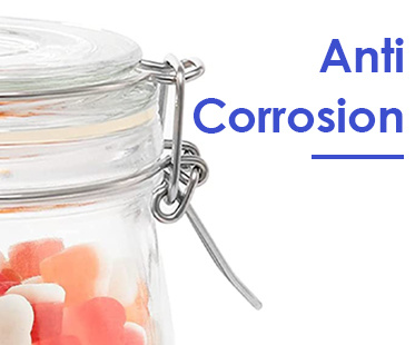 Factory Price 500ml 1L Square Kitchen Glass Jars Packing Jars Flip Lid Glass Jars