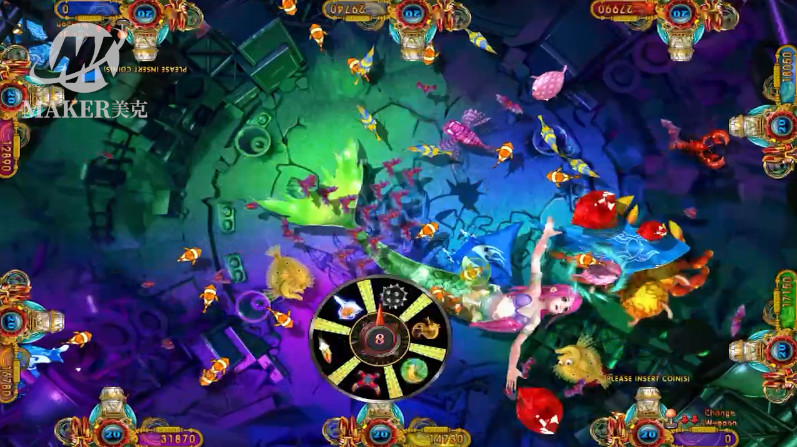 Word Cup Fish Game Software Arcade Fiishing Game Board Touch Screen