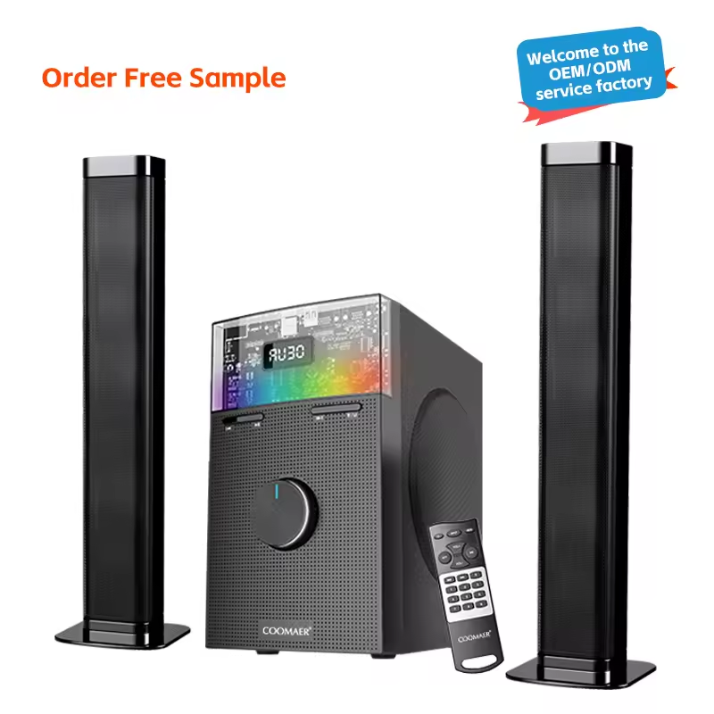 Home Karaoke BT Speaker With Wireless Mic and DC Power Source for Boobox Speakers