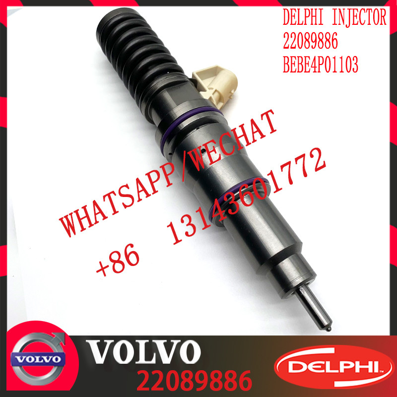 22089886 BEBE4P01103 Common Rail Diesel Fuel Injector Assy 22089886 BEBE4P01103 E3.27 for V-O-L-V MD13