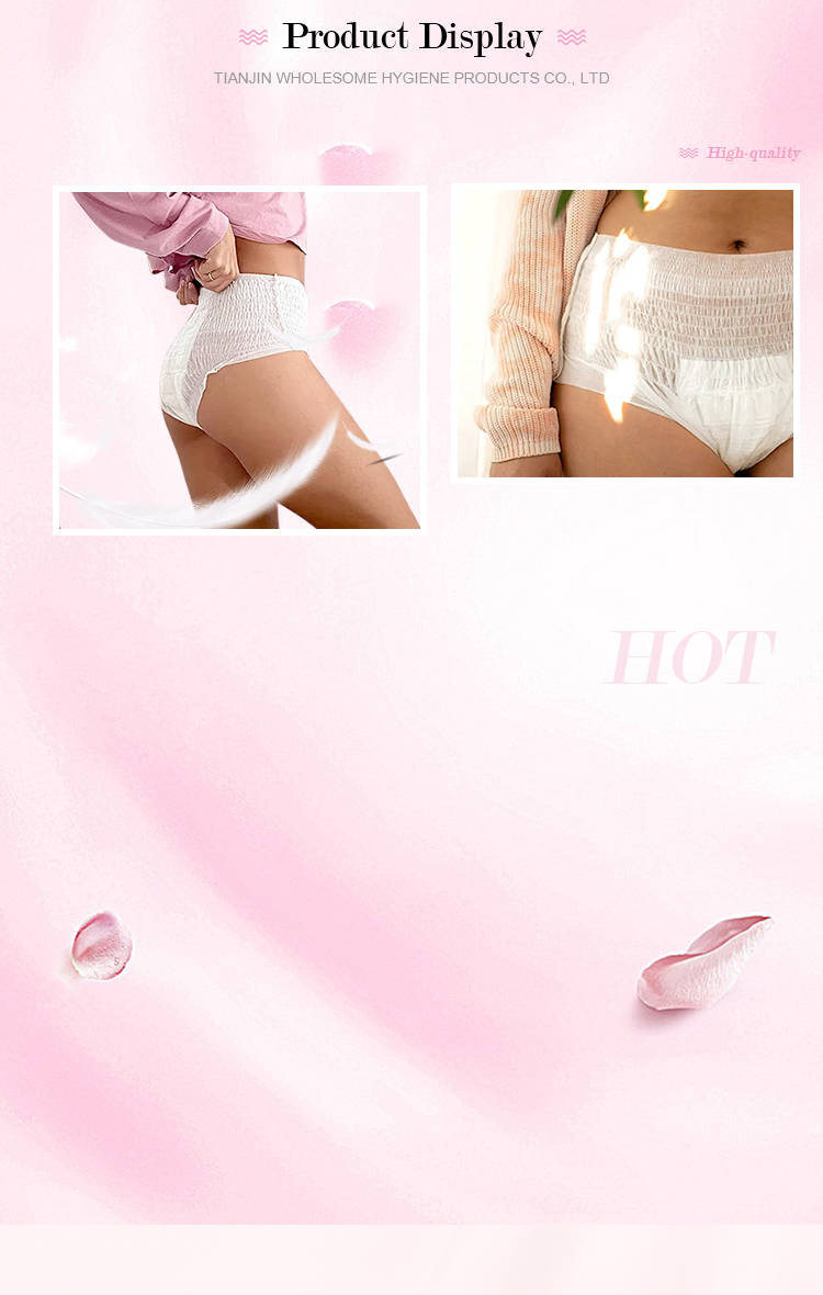 Disposable Menstrual Underwear for Women 2023 Wholesome Absorbent Underwear S.M.L