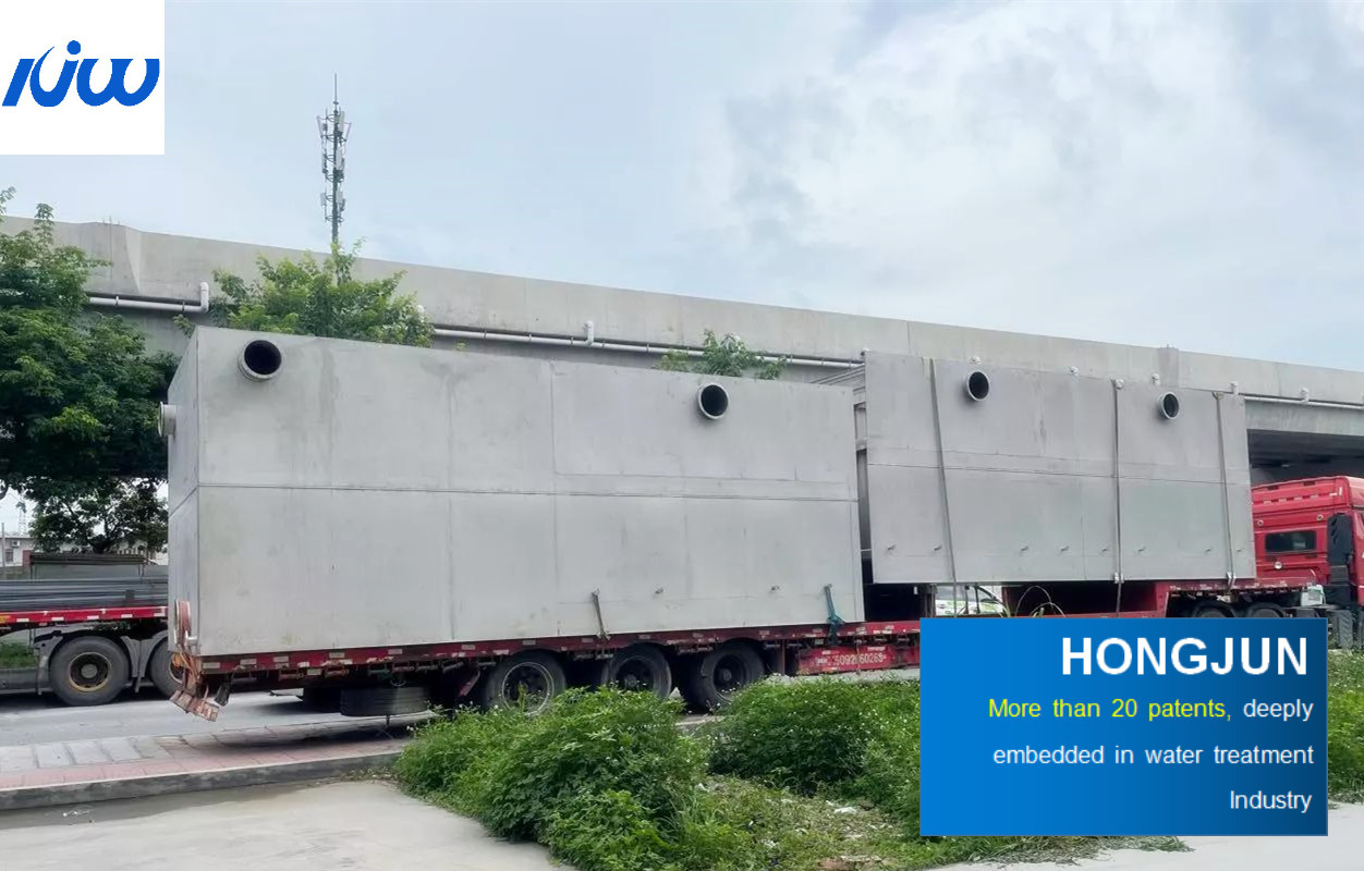 Integrated Industrial Water Purification System with Groundfos Pump and Flocculent Settling
