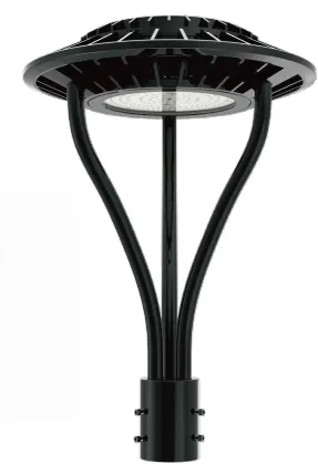 Factory Price Ajustable Anti-Moisture IP65 150W Waterproof 140lm/W Fairy Lawn Courtyard Landscape Park Yard Pathyway Street Post Top LED Garden Light