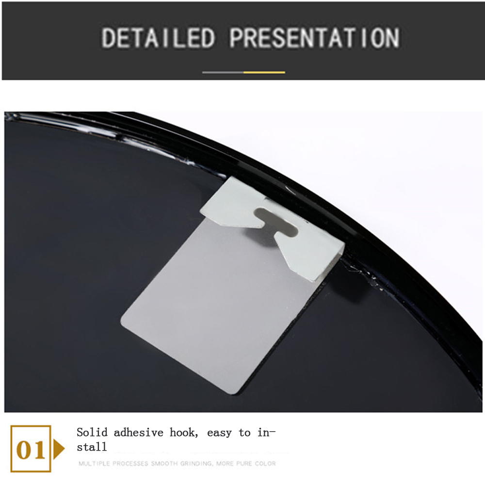 Dance Studio Floor Bedroom Decoration Wall Mirror Aluminium Alloy Frame Glass Mirror
