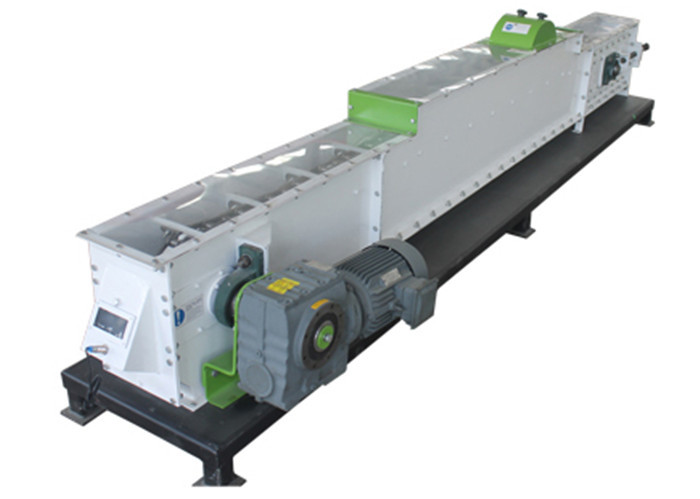 Self Cleaning Scraper Screw Belt Conveyor Embedded Powder Grain Material