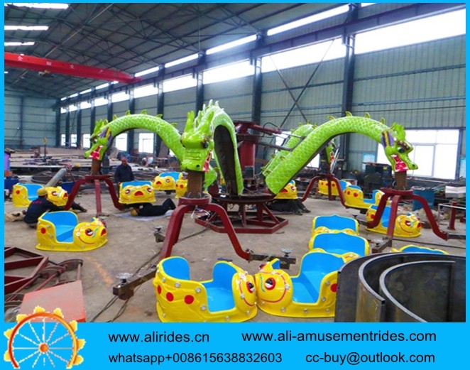 Outdoor amusement park mechanical games octopus ride for sale