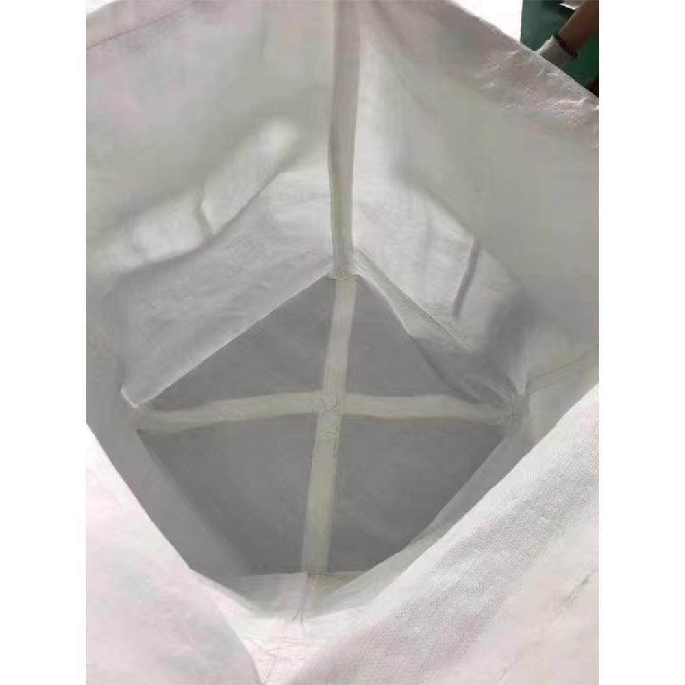 Big PP Woven FIBC Bulk Bag 1 Ton 1.5 Ton Collapsible White Black Blue