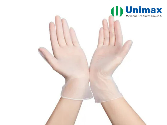 disposable EN455 Clear Plastic Gloves For Food Handling high density