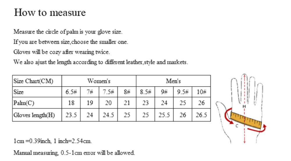 Fashion Wool Lined Leather Gloves with 5 Button Comparison Beige Color for Women