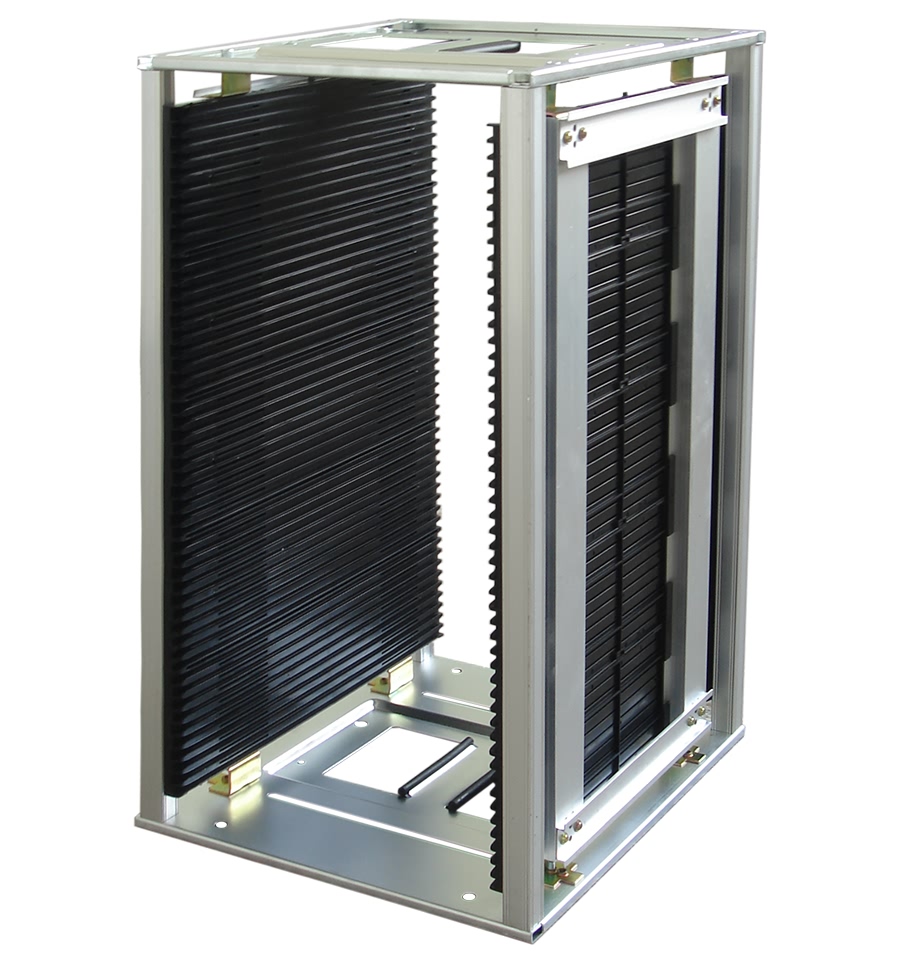 CE 10e4 Ohm ESD Magazine Rack For PCB Automated Assembly Lines