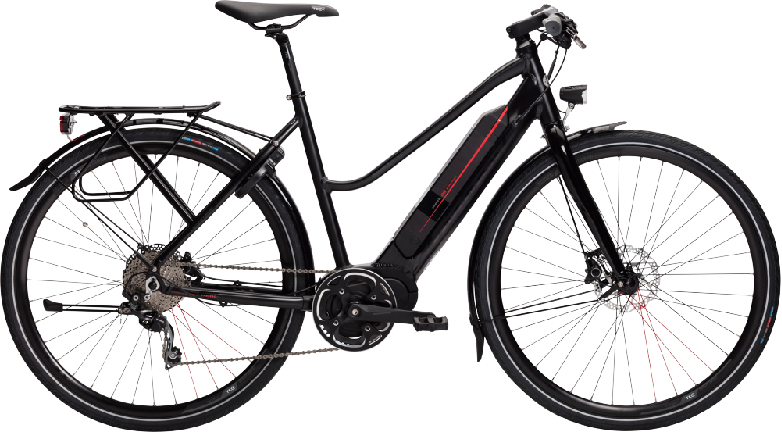 36v Mini Electric City Bikes With Battery Full Suspension 27.5 Inch Mid Drive Aluminum