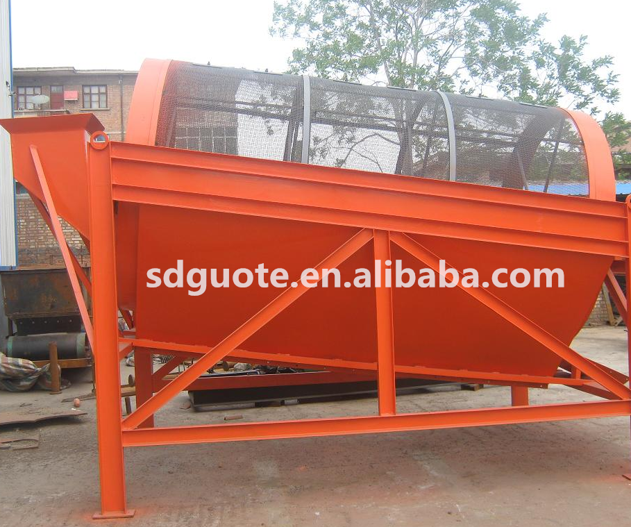 Engineer Guide Installation Rotary Vibrating Screen for Mineral Particle Sieving
